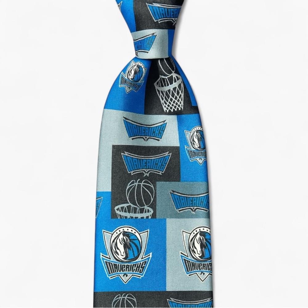 Y2K Ralph Marlin Dallas Mavericks Tie